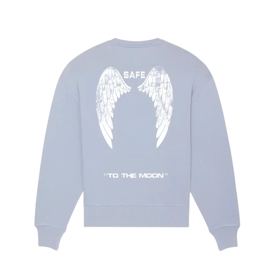 Angel Sweatshirt von Safe Clothing mit Backprint Engelsflügel